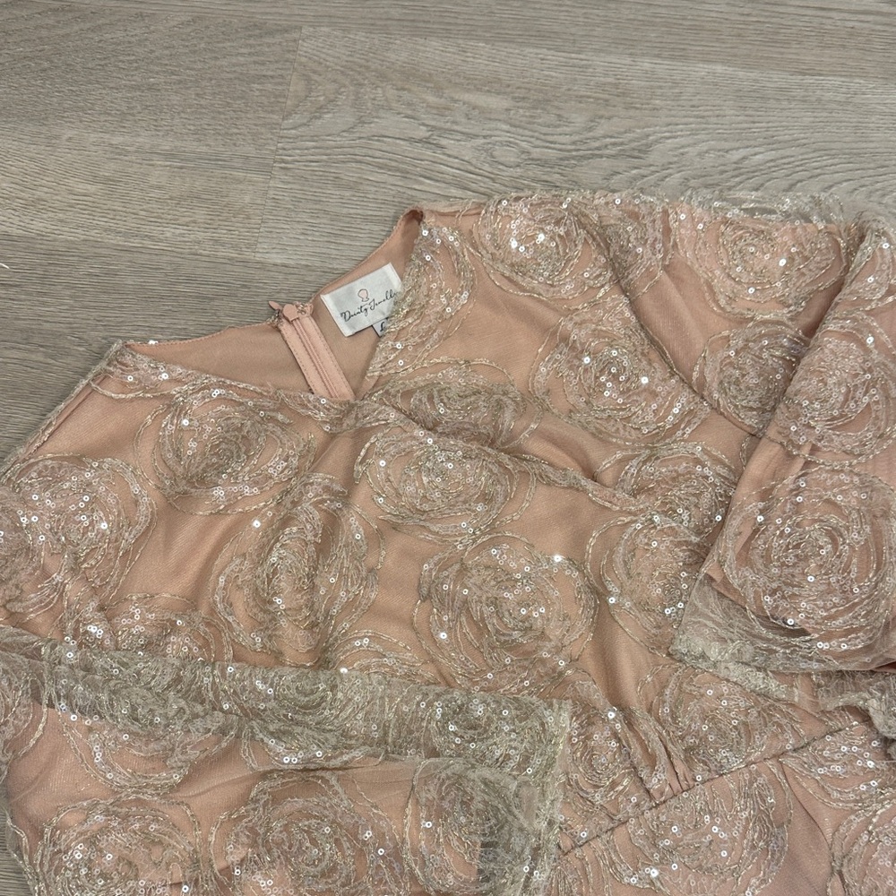 Dainty Jewells Floral Sparkle Dress